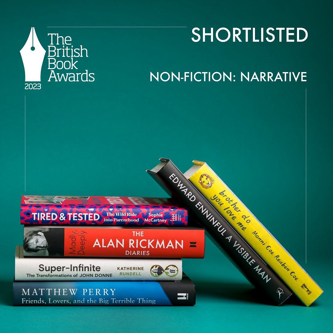 Shortlisted For The British Book Awards - Manni Coe