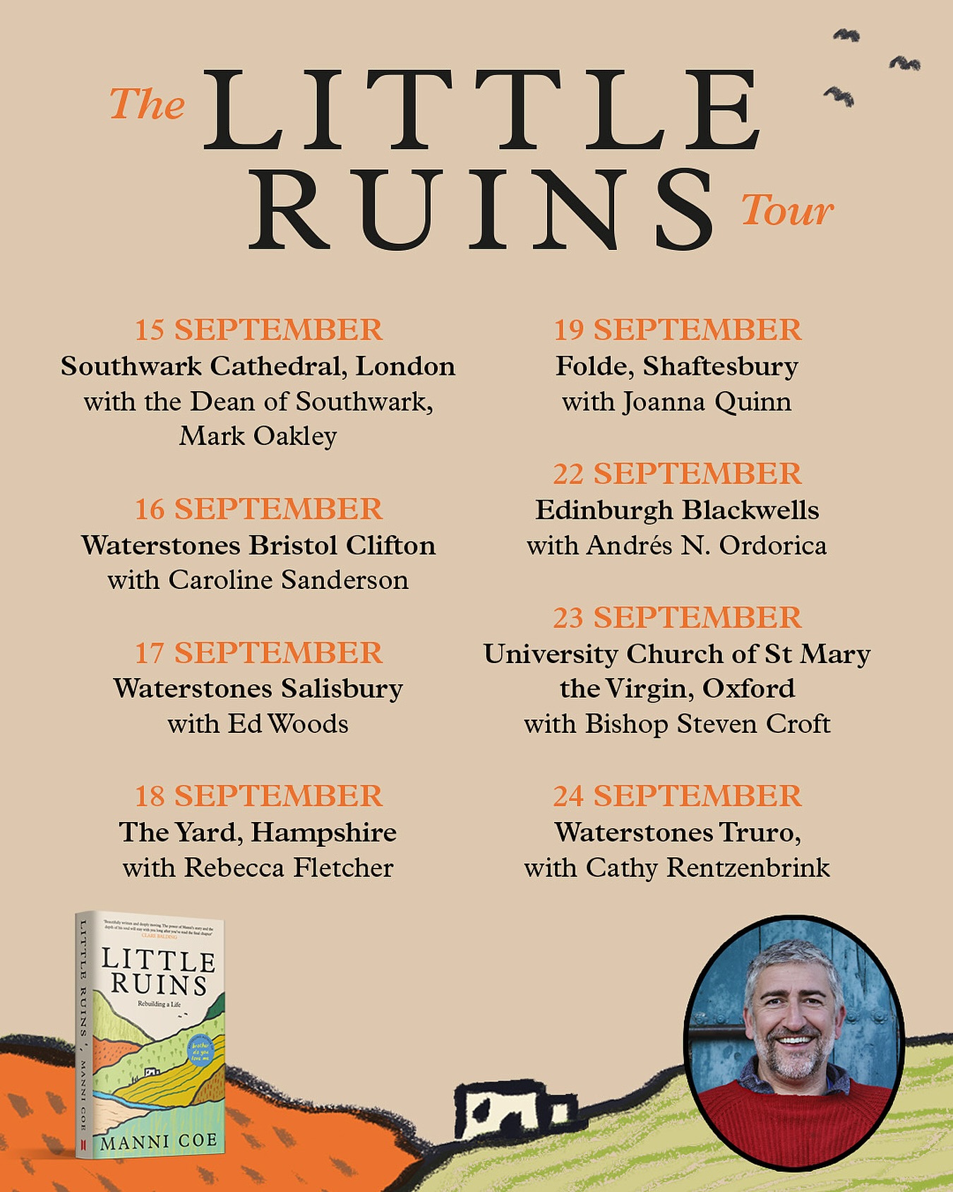 Little Ruins Tour Schedule